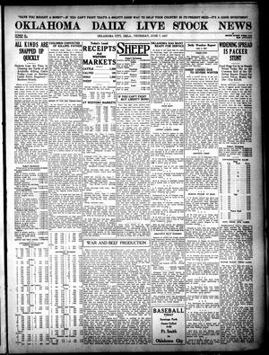 Oklahoma Daily Live Stock News (Oklahoma City, Okla.), Vol. 7, No. 45, Ed. 1 Thursday, June 7, 1917