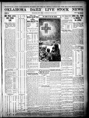 Oklahoma Daily Live Stock News (Oklahoma City, Okla.), Vol. 7, No. 56, Ed. 1 Wednesday, June 20, 1917