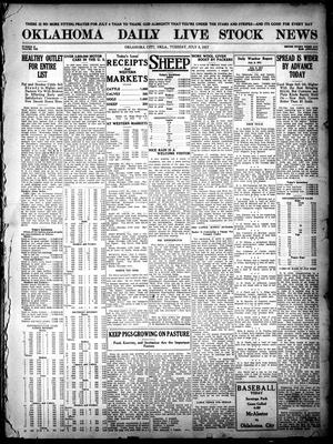 Oklahoma Daily Live Stock News (Oklahoma City, Okla.), Vol. 7, No. 67, Ed. 1 Tuesday, July 3, 1917