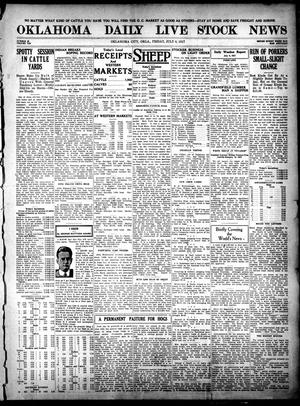Oklahoma Daily Live Stock News (Oklahoma City, Okla.), Vol. 7, No. 69, Ed. 1 Friday, July 6, 1917