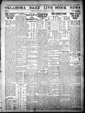 Oklahoma Daily Live Stock News (Oklahoma City, Okla.), Vol. 7, No. 70, Ed. 1 Saturday, July 7, 1917