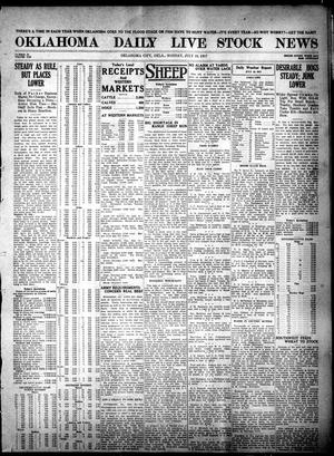 Oklahoma Daily Live Stock News (Oklahoma City, Okla.), Vol. 7, No. 77, Ed. 1 Monday, July 16, 1917