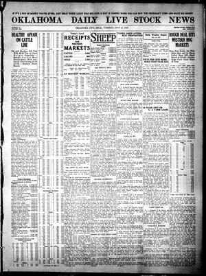 Oklahoma Daily Live Stock News (Oklahoma City, Okla.), Vol. 7, No. 78, Ed. 1 Tuesday, July 17, 1917
