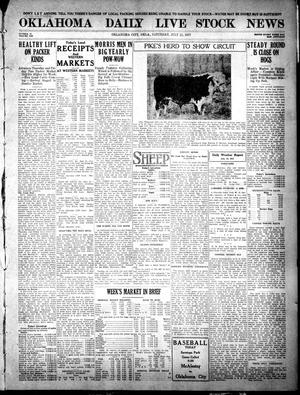 Oklahoma Daily Live Stock News (Oklahoma City, Okla.), Vol. 7, No. 82, Ed. 1 Saturday, July 21, 1917