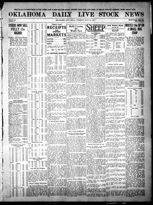 Oklahoma Daily Live Stock News (Oklahoma City, Okla.), Vol. 7, No. 84, Ed. 1 Tuesday, July 24, 1917
