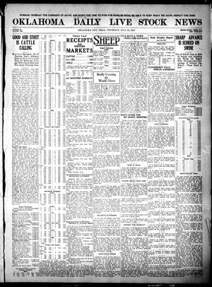 Oklahoma Daily Live Stock News (Oklahoma City, Okla.), Vol. 7, No. 86, Ed. 1 Thursday, July 26, 1917