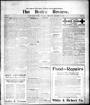 The Hydro Review. (Hydro, Okla.), Vol. 18, No. 13, Ed. 1 Thursday, January 17, 1918