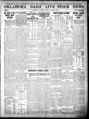 Oklahoma Daily Live Stock News (Oklahoma City, Okla.), Vol. 7, No. 148, Ed. 1 Saturday, October 6, 1917