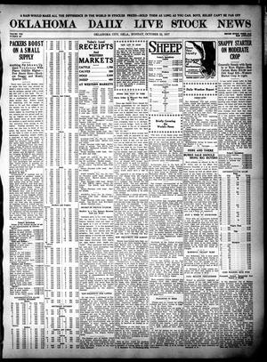 Oklahoma Daily Live Stock News (Oklahoma City, Okla.), Vol. 7, No. 161, Ed. 1 Monday, October 22, 1917