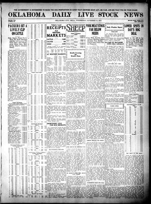 Oklahoma Daily Live Stock News (Oklahoma City, Okla.), Vol. 7, No. 181, Ed. 1 Wednesday, November 14, 1917