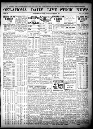 Oklahoma Daily Live Stock News (Oklahoma City, Okla.), Vol. 7, No. 194, Ed. 1 Friday, November 30, 1917