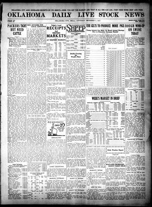 Oklahoma Daily Live Stock News (Oklahoma City, Okla.), Vol. 7, No. 195, Ed. 1 Saturday, December 1, 1917