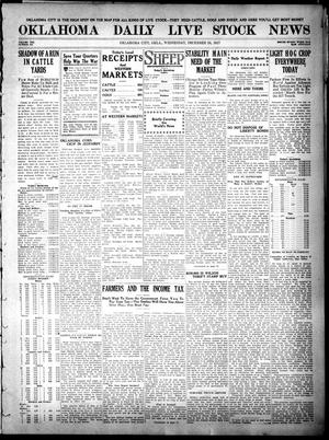 Oklahoma Daily Live Stock News (Oklahoma City, Okla.), Vol. 7, No. 215, Ed. 1 Wednesday, December 26, 1917