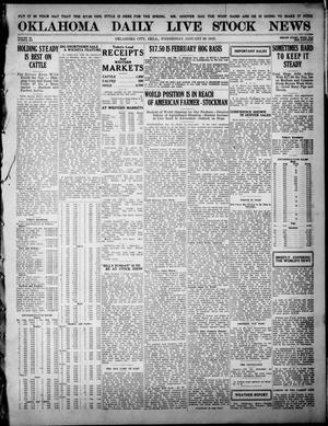 Oklahoma Daily Live Stock News (Oklahoma City, Okla.), Vol. 9, No. 246, Ed. 1 Wednesday, January 29, 1919
