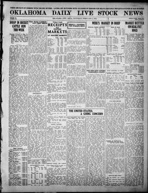 Oklahoma Daily Live Stock News (Oklahoma City, Okla.), Vol. 9, No. 255, Ed. 1 Saturday, February 8, 1919