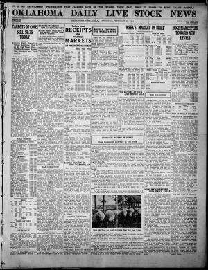 Oklahoma Daily Live Stock News (Oklahoma City, Okla.), Vol. 9, No. 261, Ed. 1 Saturday, February 15, 1919