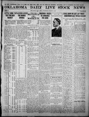 Oklahoma Daily Live Stock News (Oklahoma City, Okla.), Vol. 9, No. 277, Ed. 1 Thursday, March 6, 1919