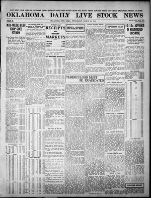 Oklahoma Daily Live Stock News (Oklahoma City, Okla.), Vol. 9, No. 288, Ed. 1 Wednesday, March 19, 1919