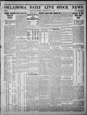 Oklahoma Daily Live Stock News (Oklahoma City, Okla.), Vol. 10, No. 2, Ed. 1 Wednesday, April 16, 1919