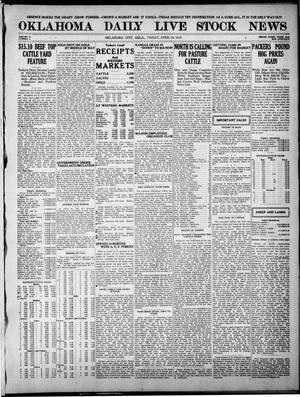 Oklahoma Daily Live Stock News (Oklahoma City, Okla.), Vol. 10, No. 4, Ed. 1 Friday, April 18, 1919
