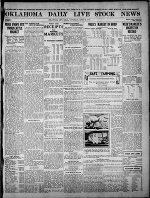 Oklahoma Daily Live Stock News (Oklahoma City, Okla.), Vol. 10, No. 11, Ed. 1 Saturday, April 26, 1919