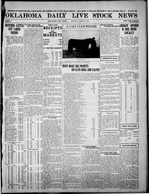 Oklahoma Daily Live Stock News (Oklahoma City, Okla.), Vol. 10, No. 12, Ed. 1 Monday, April 28, 1919