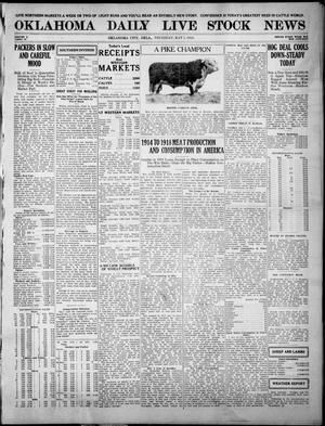 Oklahoma Daily Live Stock News (Oklahoma City, Okla.), Vol. 10, No. 15, Ed. 1 Thursday, May 1, 1919
