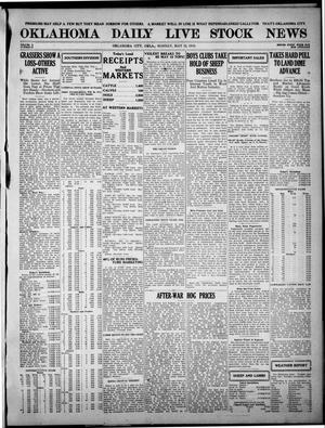 Oklahoma Daily Live Stock News (Oklahoma City, Okla.), Vol. 10, No. 24, Ed. 1 Monday, May 12, 1919