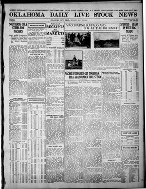 Oklahoma Daily Live Stock News (Oklahoma City, Okla.), Vol. 10, No. 30, Ed. 1 Monday, May 19, 1919