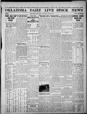 Oklahoma Daily Live Stock News (Oklahoma City, Okla.), Vol. 10, No. 39, Ed. 1 Thursday, May 29, 1919