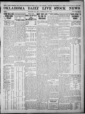 Oklahoma Daily Live Stock News (Oklahoma City, Okla.), Vol. 10, No. 44, Ed. 1 Wednesday, June 4, 1919