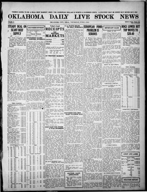 Oklahoma Daily Live Stock News (Oklahoma City, Okla.), Vol. 10, No. 45, Ed. 1 Thursday, June 5, 1919
