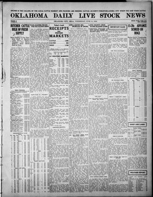 Oklahoma Daily Live Stock News (Oklahoma City, Okla.), Vol. 10, No. 50, Ed. 1 Wednesday, June 11, 1919