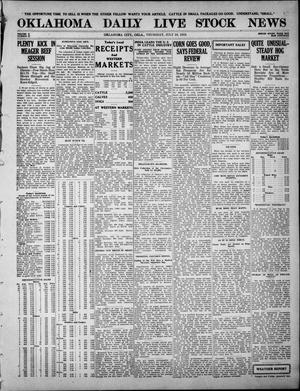 Oklahoma Daily Live Stock News (Oklahoma City, Okla.), Vol. 10, No. 73, Ed. 1 Thursday, July 10, 1919