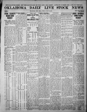 Oklahoma Daily Live Stock News (Oklahoma City, Okla.), Vol. 10, No. 80, Ed. 1 Friday, July 18, 1919