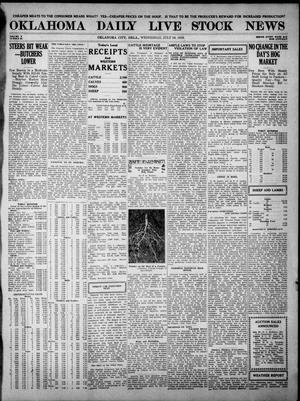 Oklahoma Daily Live Stock News (Oklahoma City, Okla.), Vol. 10, No. 90, Ed. 1 Wednesday, July 30, 1919