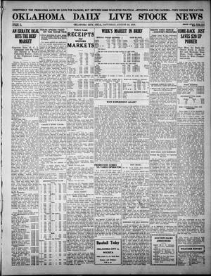 Oklahoma Daily Live Stock News (Oklahoma City, Okla.), Vol. 10, No. 111, Ed. 1 Saturday, August 23, 1919