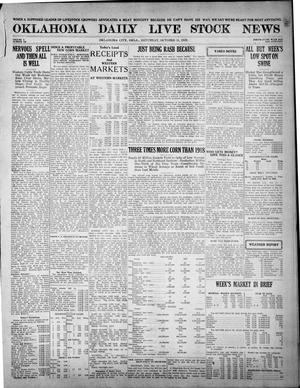 Oklahoma Daily Live Stock News (Oklahoma City, Okla.), Vol. 10, No. 153, Ed. 1 Saturday, October 11, 1919