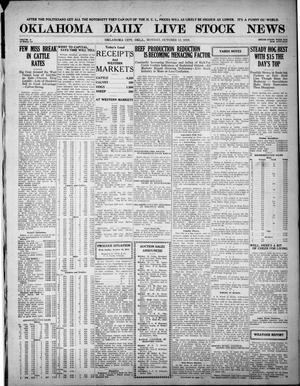 Oklahoma Daily Live Stock News (Oklahoma City, Okla.), Vol. 10, No. 154, Ed. 1 Monday, October 13, 1919