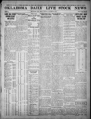 Oklahoma Daily Live Stock News (Oklahoma City, Okla.), Vol. 10, No. 160, Ed. 1 Monday, October 20, 1919