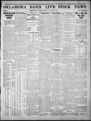 Oklahoma Daily Live Stock News (Oklahoma City, Okla.), Vol. 10, No. 163, Ed. 1 Thursday, October 23, 1919