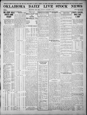 Oklahoma Daily Live Stock News (Oklahoma City, Okla.), Vol. 10, No. 166, Ed. 1 Monday, October 27, 1919