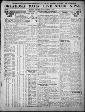 Oklahoma Daily Live Stock News (Oklahoma City, Okla.), Vol. 10, No. 172, Ed. 1 Monday, November 3, 1919
