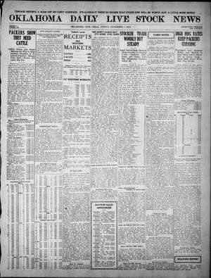 Oklahoma Daily Live Stock News (Oklahoma City, Okla.), Vol. 10, No. 176, Ed. 1 Friday, November 7, 1919