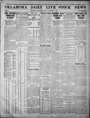 Oklahoma Daily Live Stock News (Oklahoma City, Okla.), Vol. 10, No. 178, Ed. 1 Monday, November 10, 1919