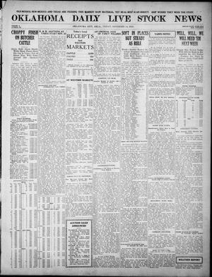 Oklahoma Daily Live Stock News (Oklahoma City, Okla.), Vol. 10, No. 182, Ed. 1 Friday, November 14, 1919