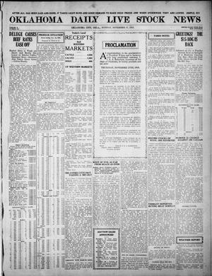 Oklahoma Daily Live Stock News (Oklahoma City, Okla.), Vol. 10, No. 184, Ed. 1 Monday, November 17, 1919
