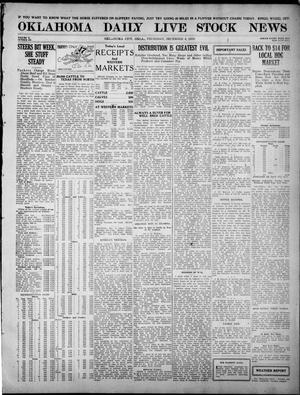 Oklahoma Daily Live Stock News (Oklahoma City, Okla.), Vol. 10, No. 198, Ed. 1 Thursday, December 4, 1919