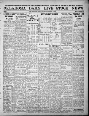 Oklahoma Daily Live Stock News (Oklahoma City, Okla.), Vol. 10, No. 217, Ed. 1 Saturday, December 27, 1919