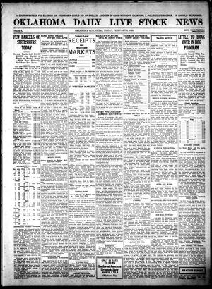 Oklahoma Daily Live Stock News (Oklahoma City, Okla.), Vol. 10, No. 179, Ed. 1 Friday, February 6, 1920